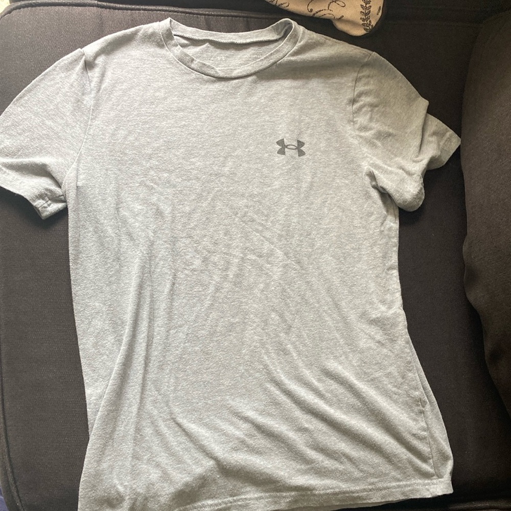 Under Armour Boys Gray T-Shirt